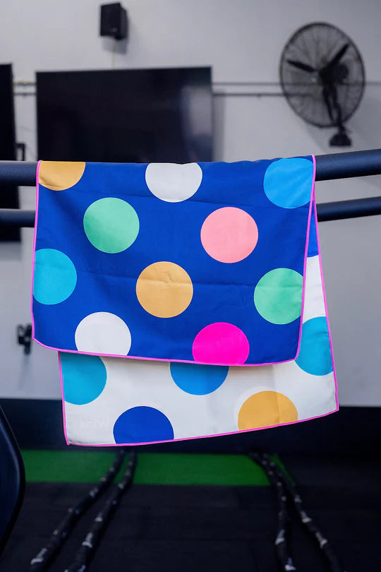 Polka Dots Gym Towel